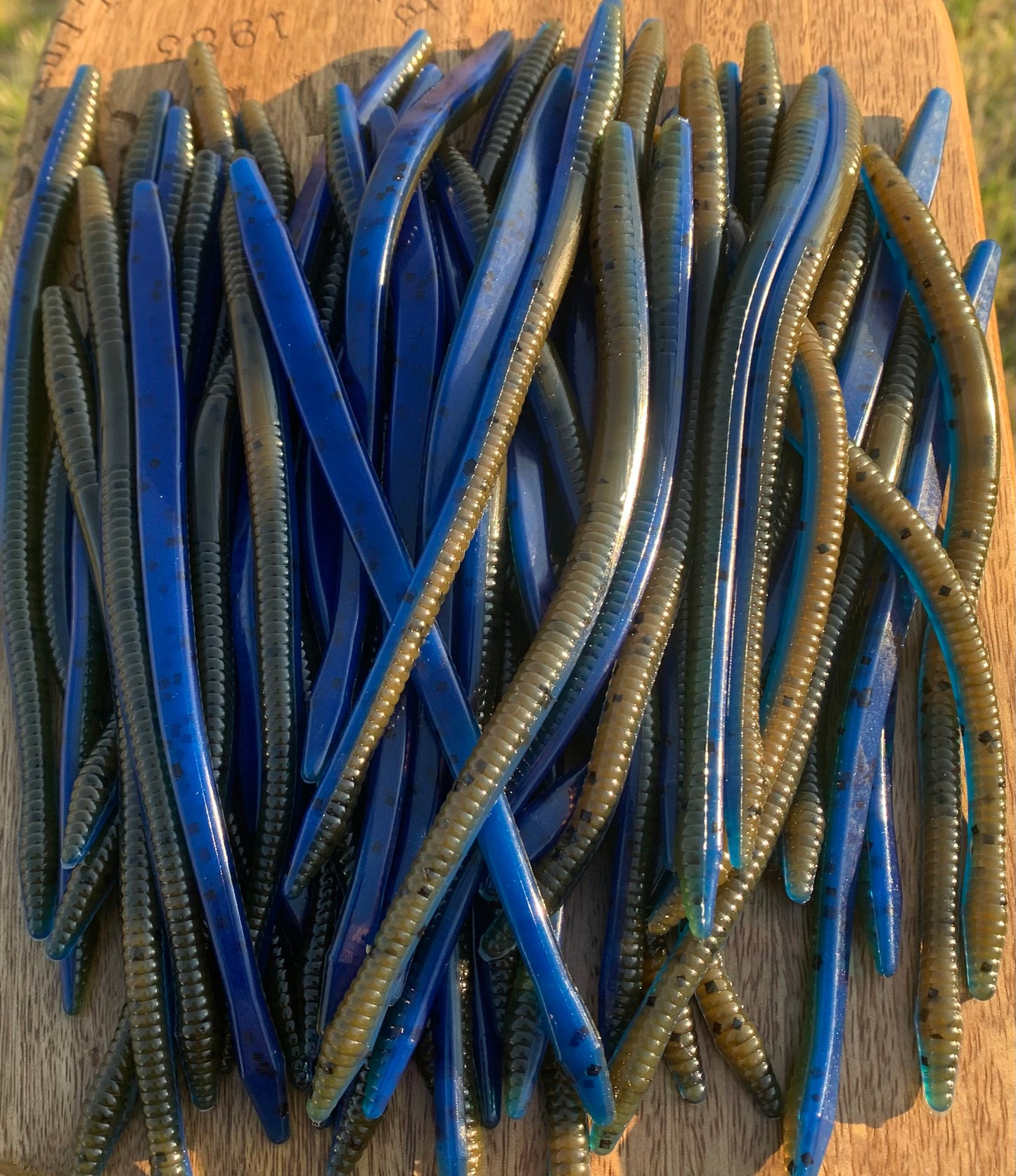 Ktrick worm Color 017 Blue Pumpkin