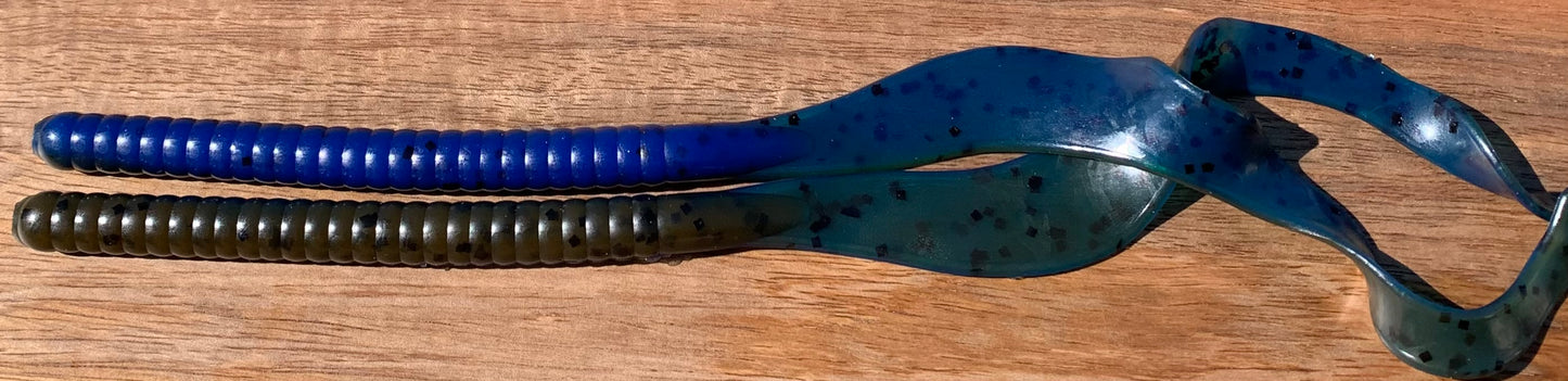 Kmag Worm Color 017 Blue Pumpkin Floating N/S