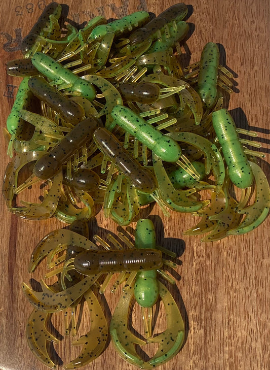 Knesse Craw Color 001 Chartreuse Pumpkin