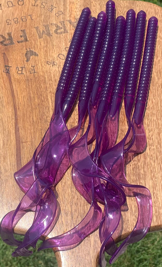 Kmag Worm Color 068 Ol’ Purple Floating