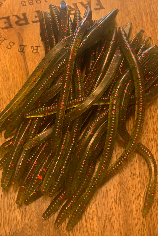 Ktrick Worm Color 020 Watermelon w red flk