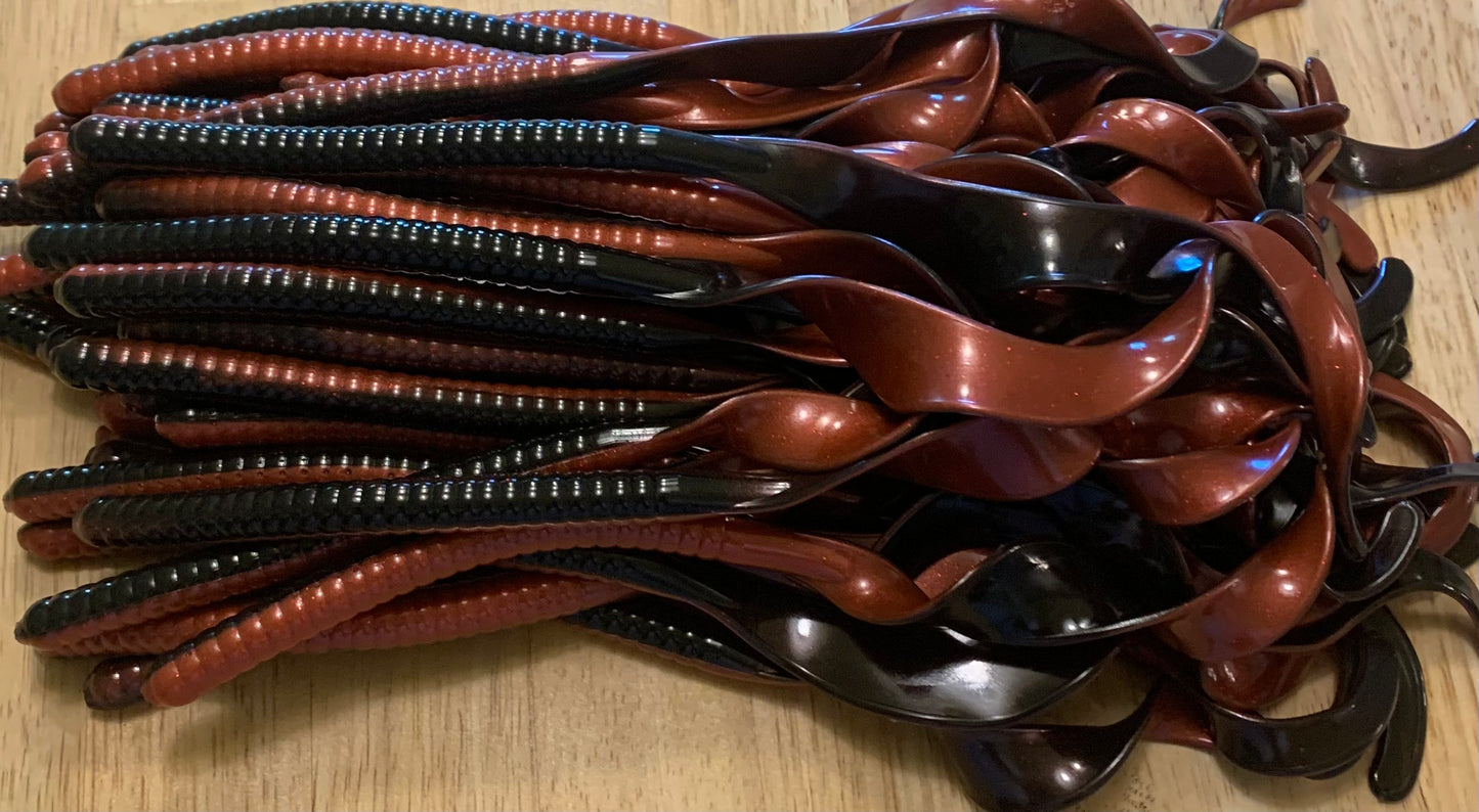 Kmag Worm Color 040 Red Shad Floating N/S