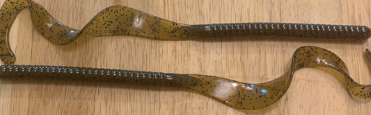 Kmag Worm Color 012D Green Pumpkin Dark