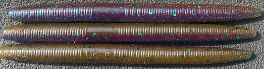 Kstick Color 035 Green Pumpkin/Junebug Mark Twain Special