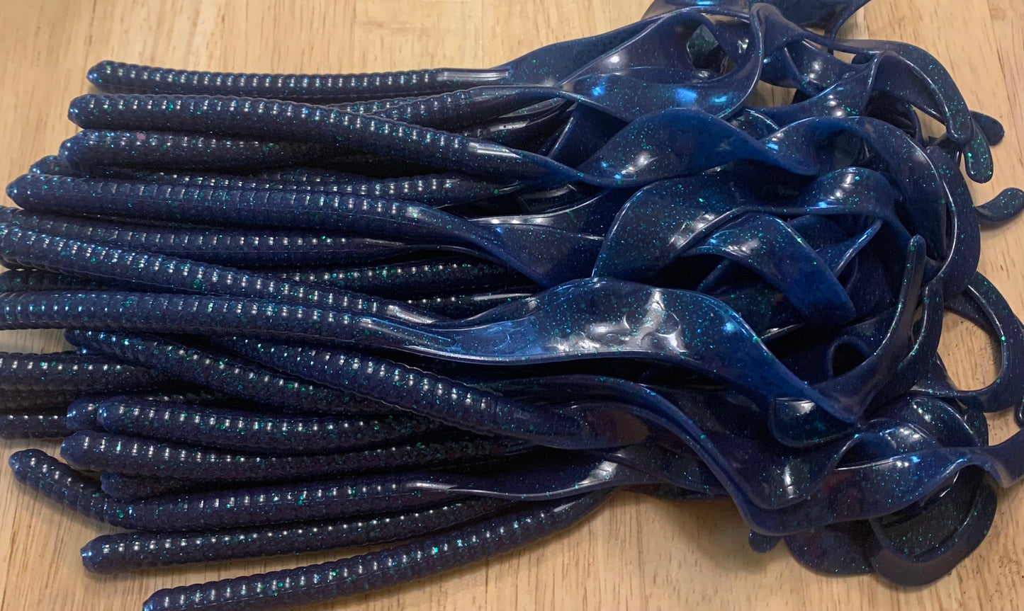 Kmag Worm Color 004 Junebug Floating N/S